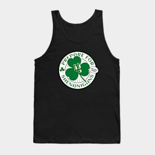 St Patricks Day Funny Gift Tank Top